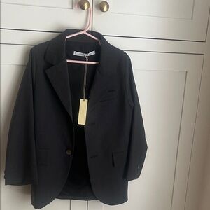 Stylish Black Kids Blazer